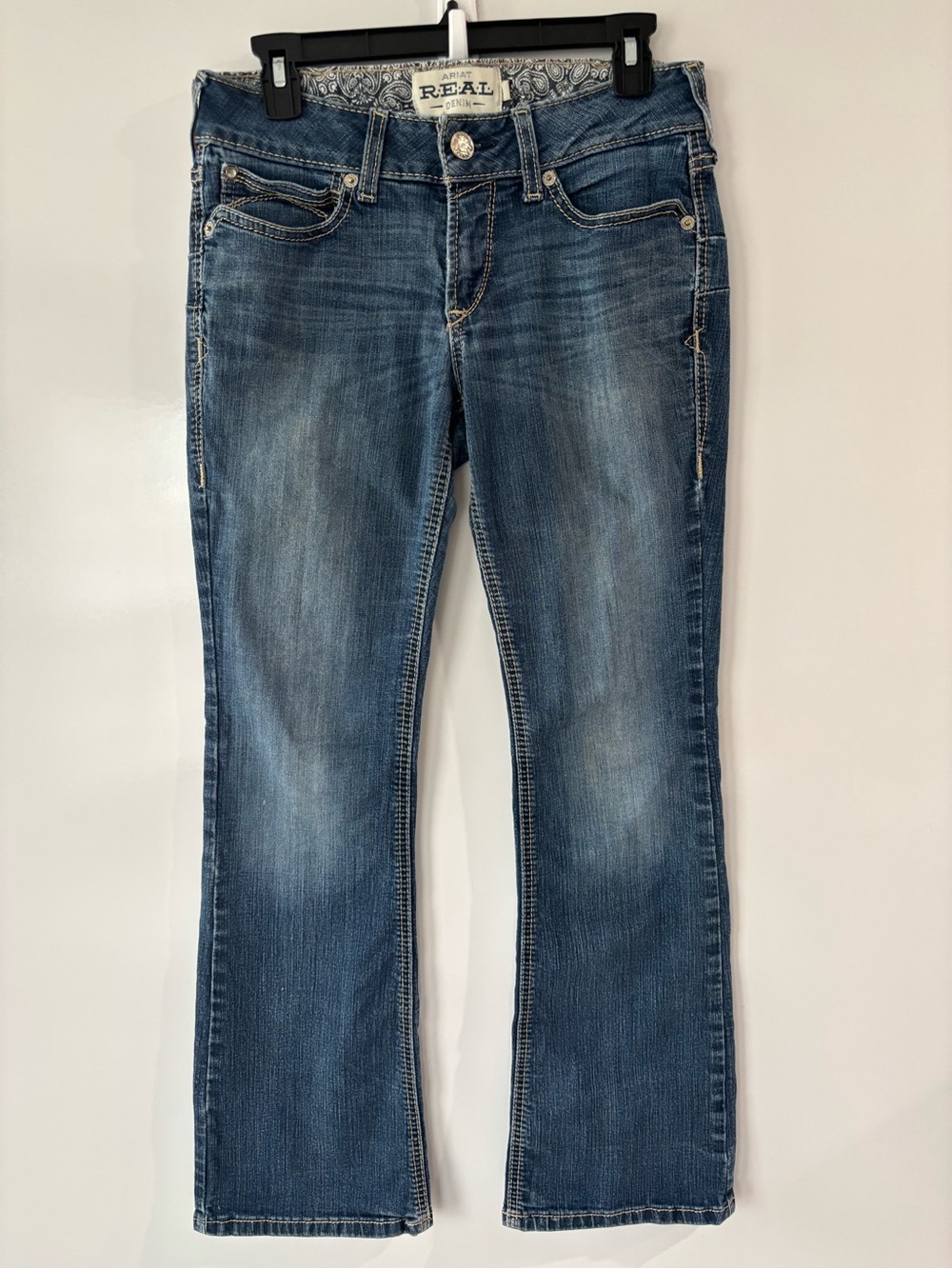 Ariat Women's Faded Blue Bootcut Jeans